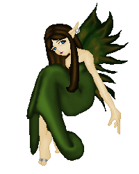 Its a cute little elf fairy!