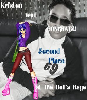 Wow I got 2nd place....it was such a kool contest!